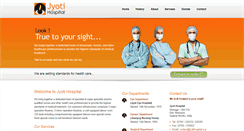 Desktop Screenshot of jyotihospital.org