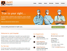 Tablet Screenshot of jyotihospital.org
